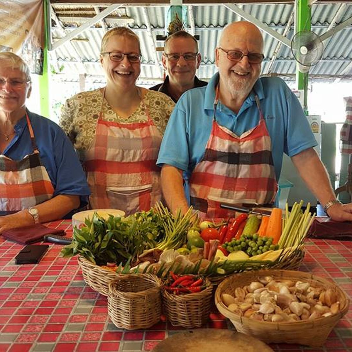 Daily Morning Class with Napalai Thai cuisine