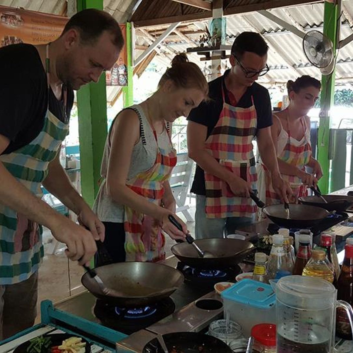 Daily Morning Class with Napalai Thai cuisine