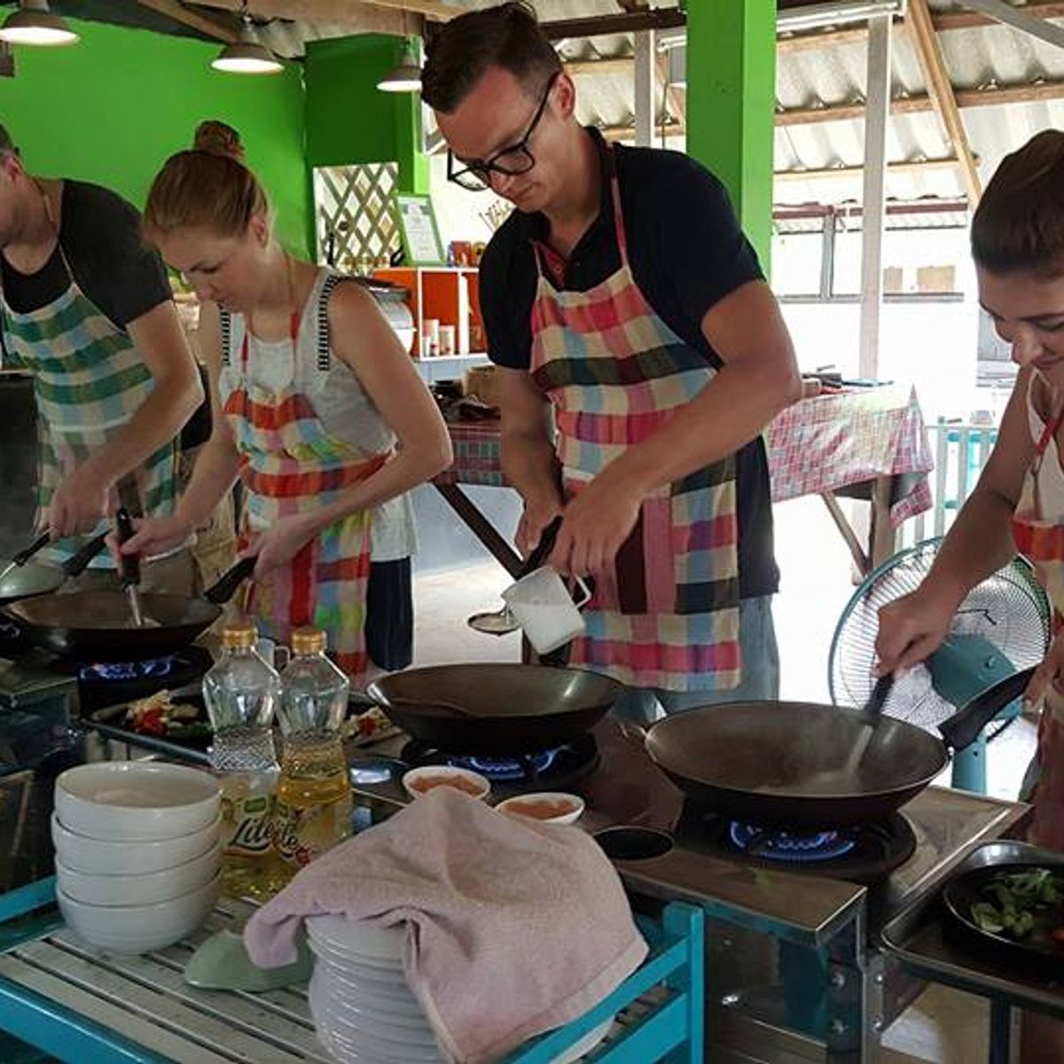 Daily Morning Class with Napalai Thai cuisine