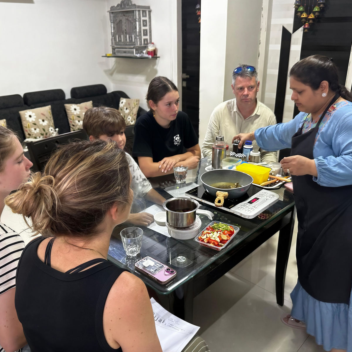 Cuisine authentique du nord de l'Inde avec un chef à domicile du sud de Mumbai