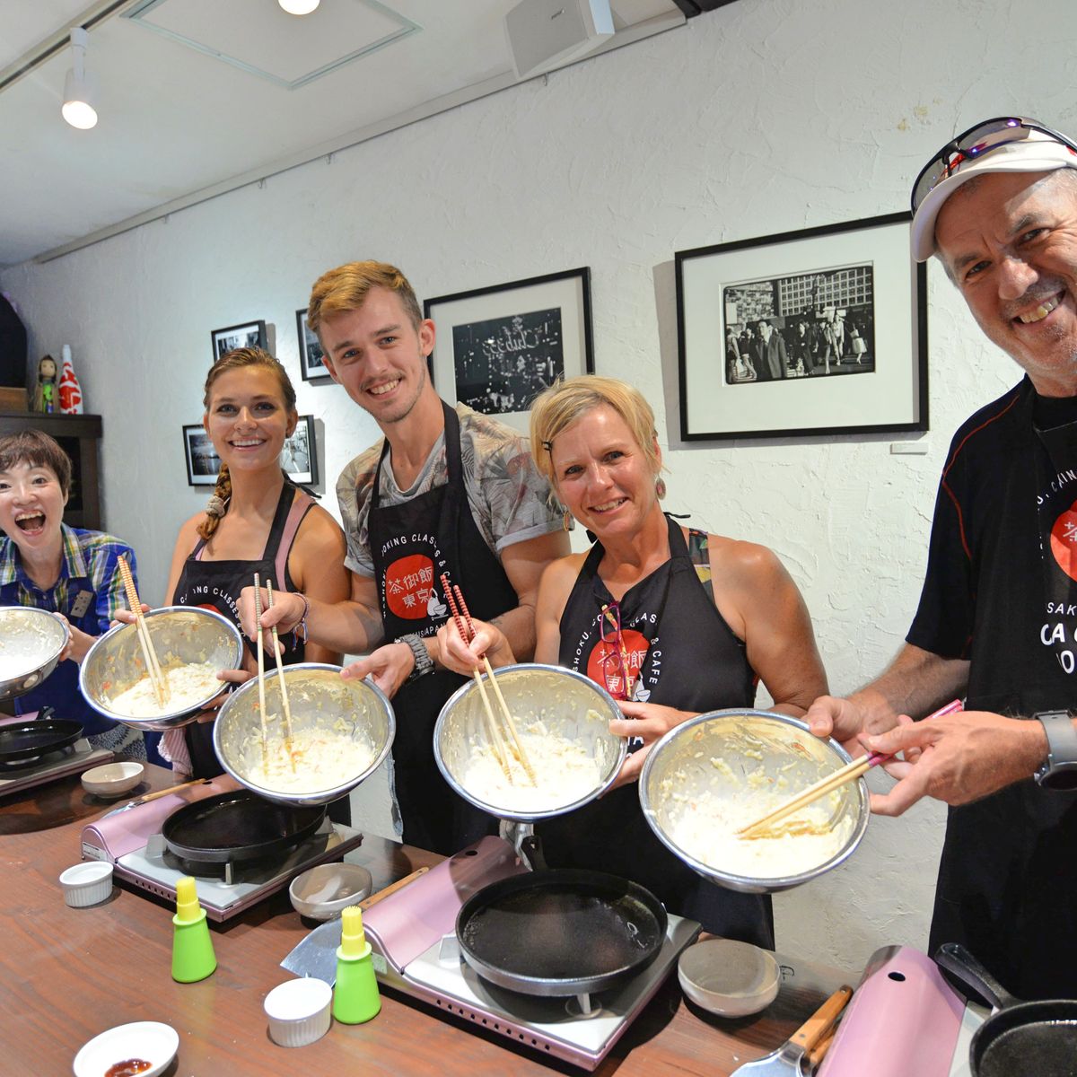 Okonomiyaki Kochkurs + 2 Beilagen