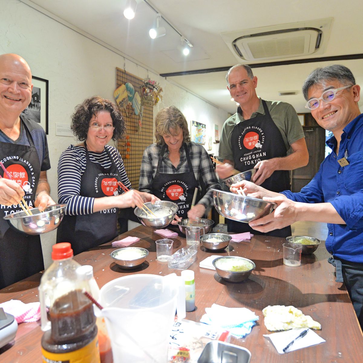 Okonomiyaki Kochkurs + 2 Beilagen