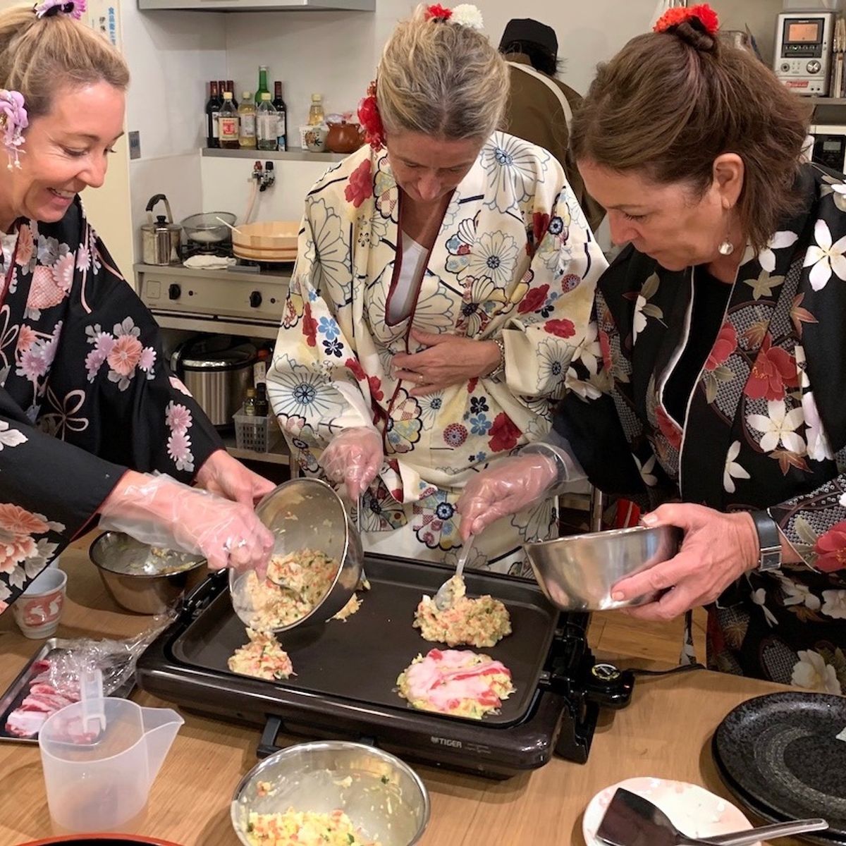 Express Okonomiyaki Cooking Class