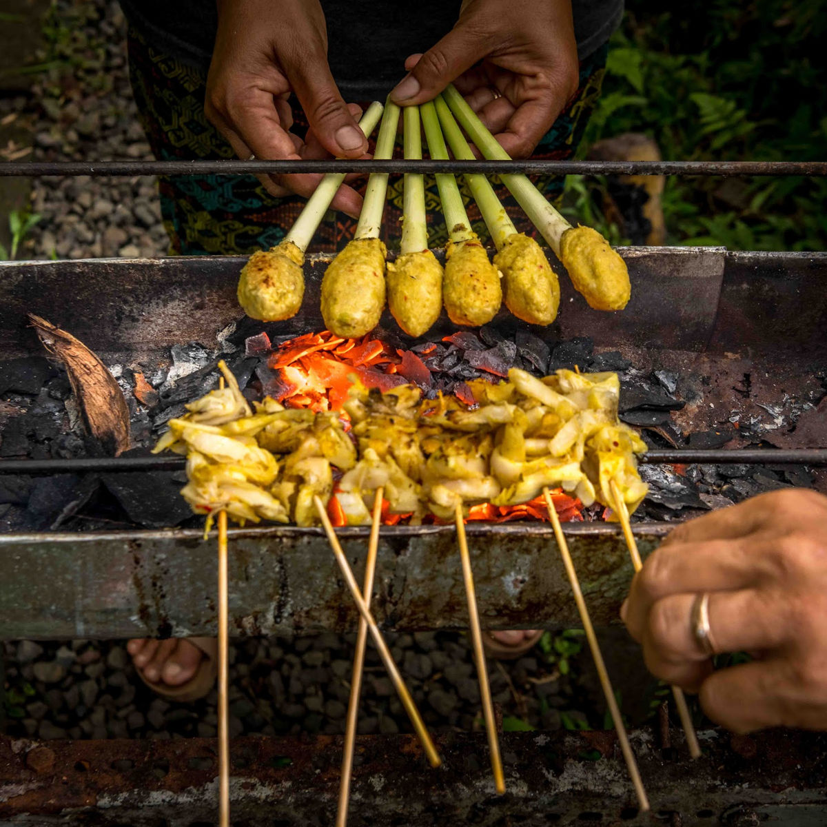 Organic Authentic Balinese Cooking Class with Trekking in the Jatiluwih Rice Terraces