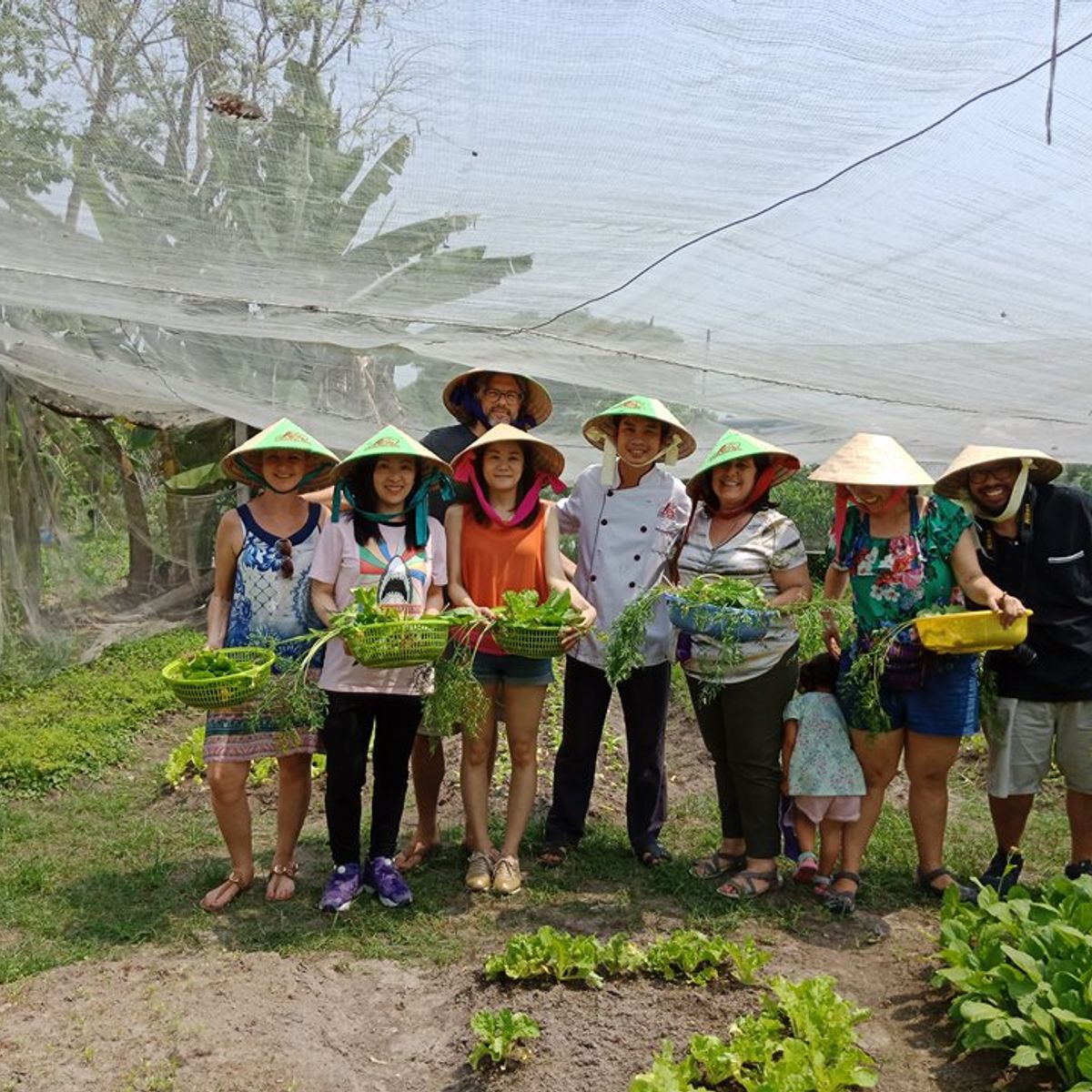 Organic Farm To Table Cooking Class in Vietnamese Agricultural Village