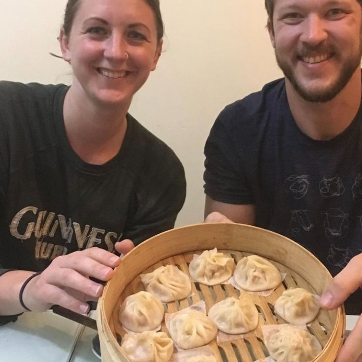 Organic Xiao Long Bao (Soup Dumplings Dim Sum) with Wet Market Walk