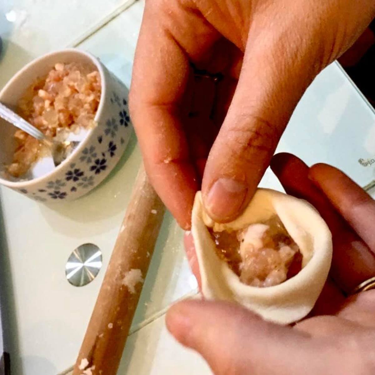 Organic Xiao Long Bao (Soup Dumplings Dim Sum) with Wet Market Walk