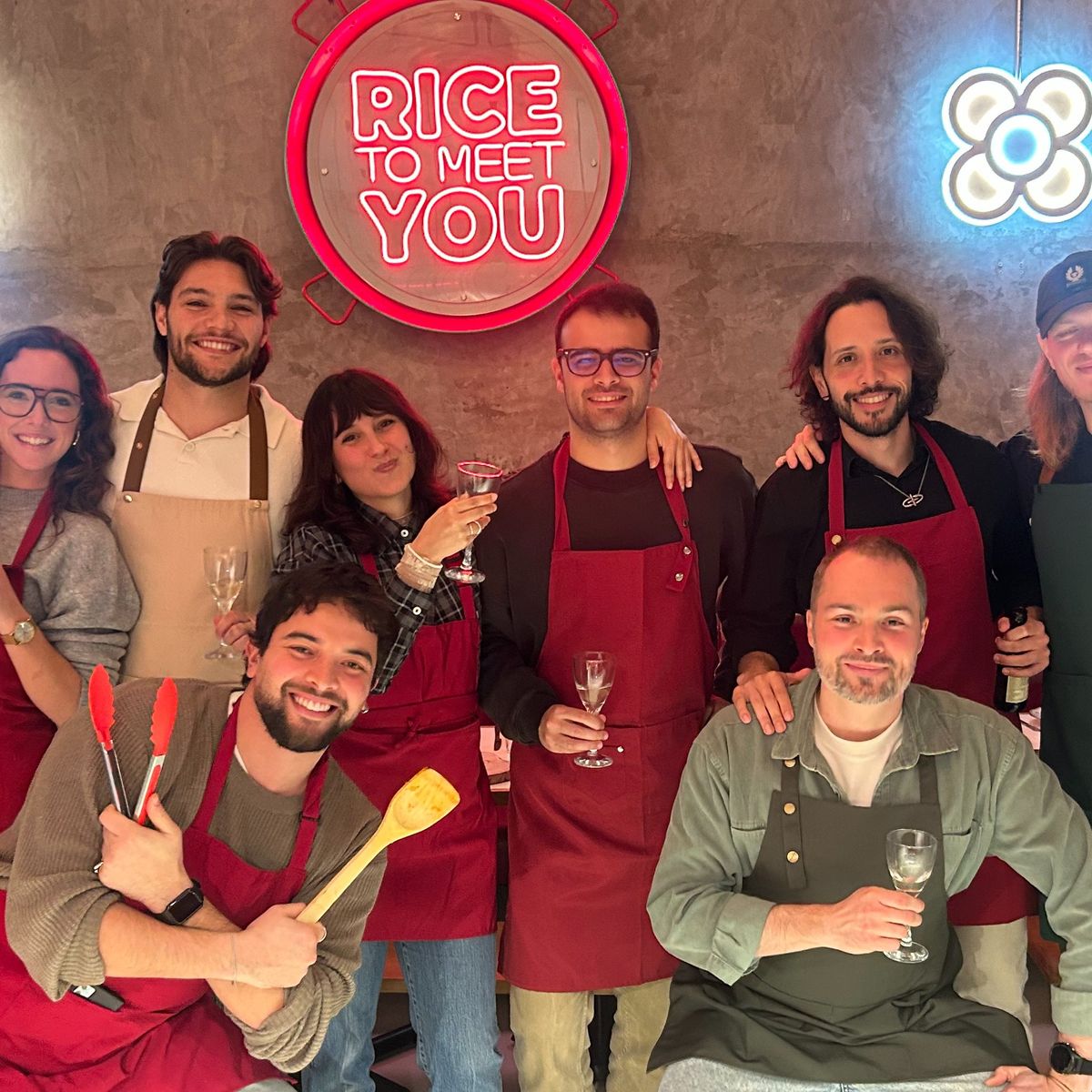 Barcelona Seafood Paella Cooking Class & Dining Experience