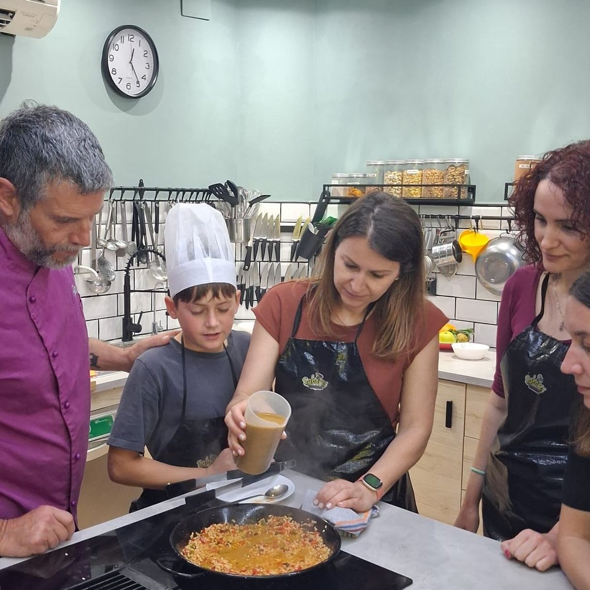 Barcelona Seafood Paella, Tapas, and Unlimited Sangria Cooking Class