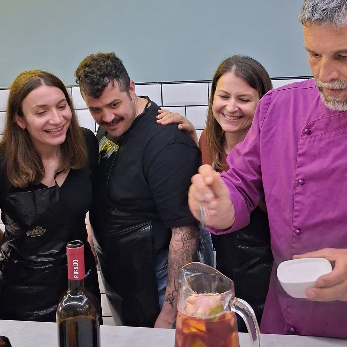 Barcelona Seafood Paella, Tapas, and Unlimited Sangria Cooking Class