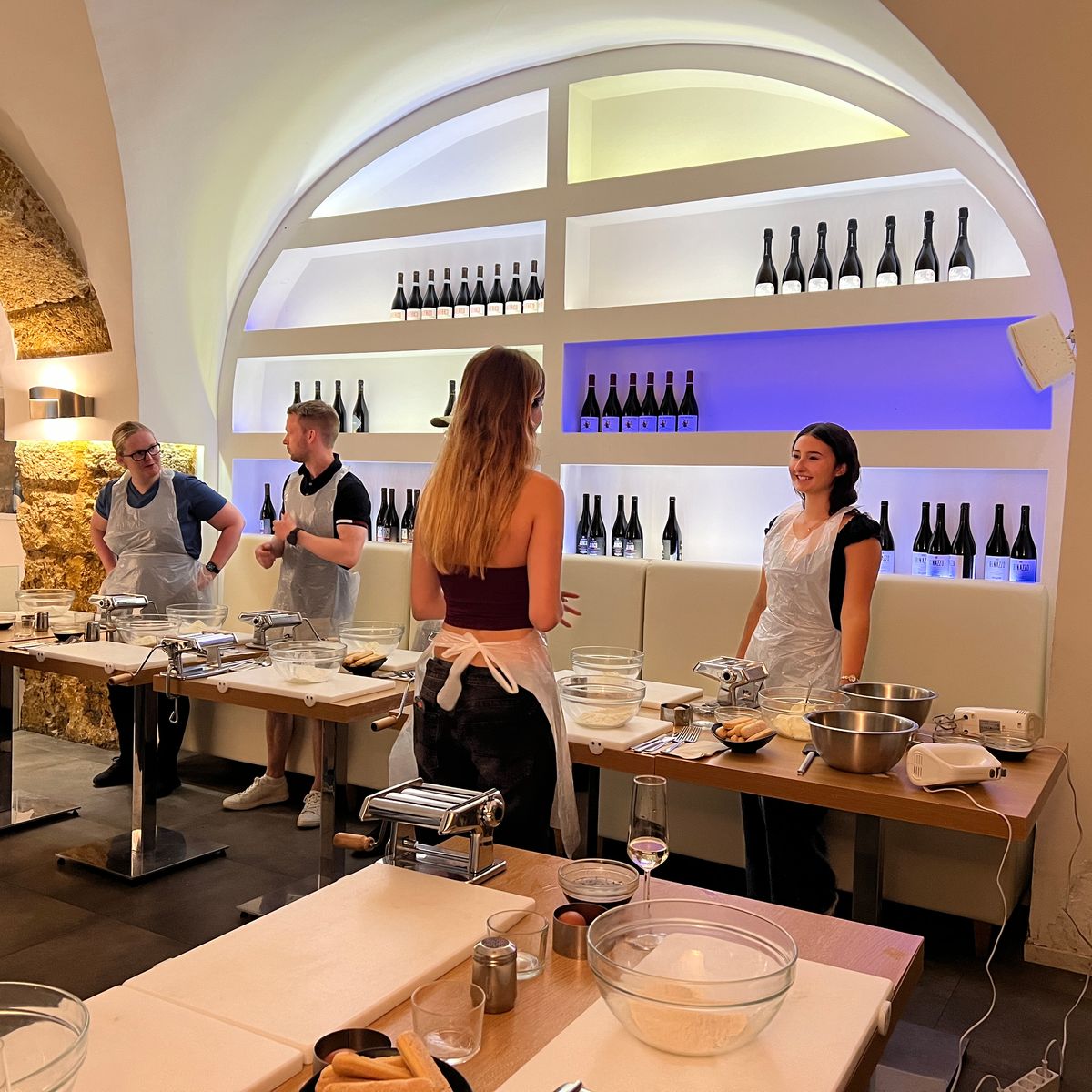Palermo Pasta & Tiramisu Cooking Experience with Wine