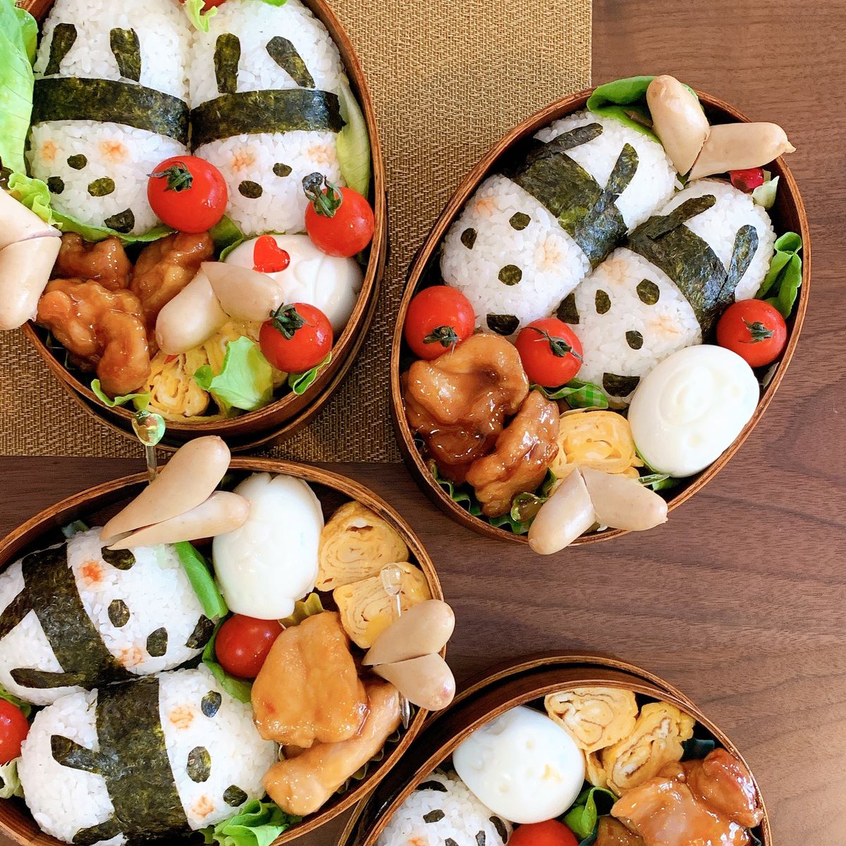 Prepare Panda Bento Box at a Private Home Kitchen
