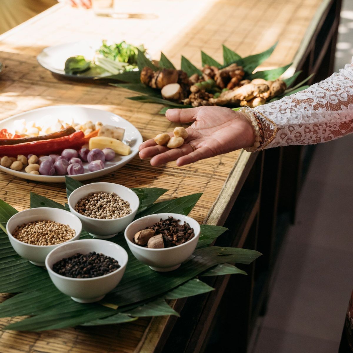 Authentic Vegan Cooking in a Traditional Balinese Village at Paon Bali