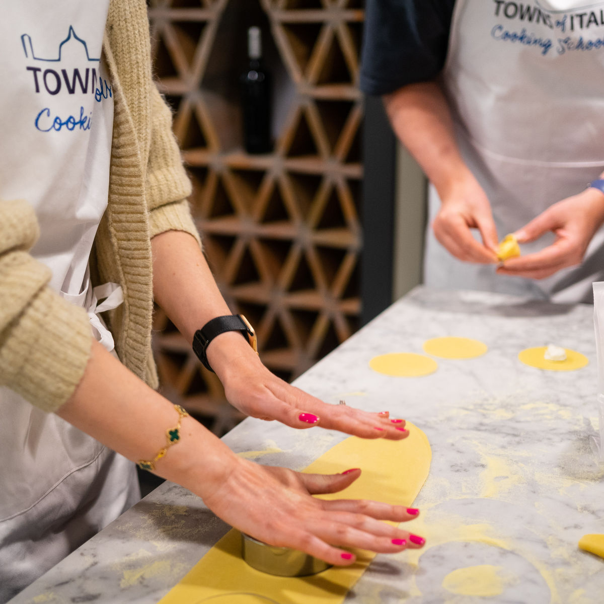 Expérience de fabrication de pâtes et de glaces artisanales au cœur de Rome