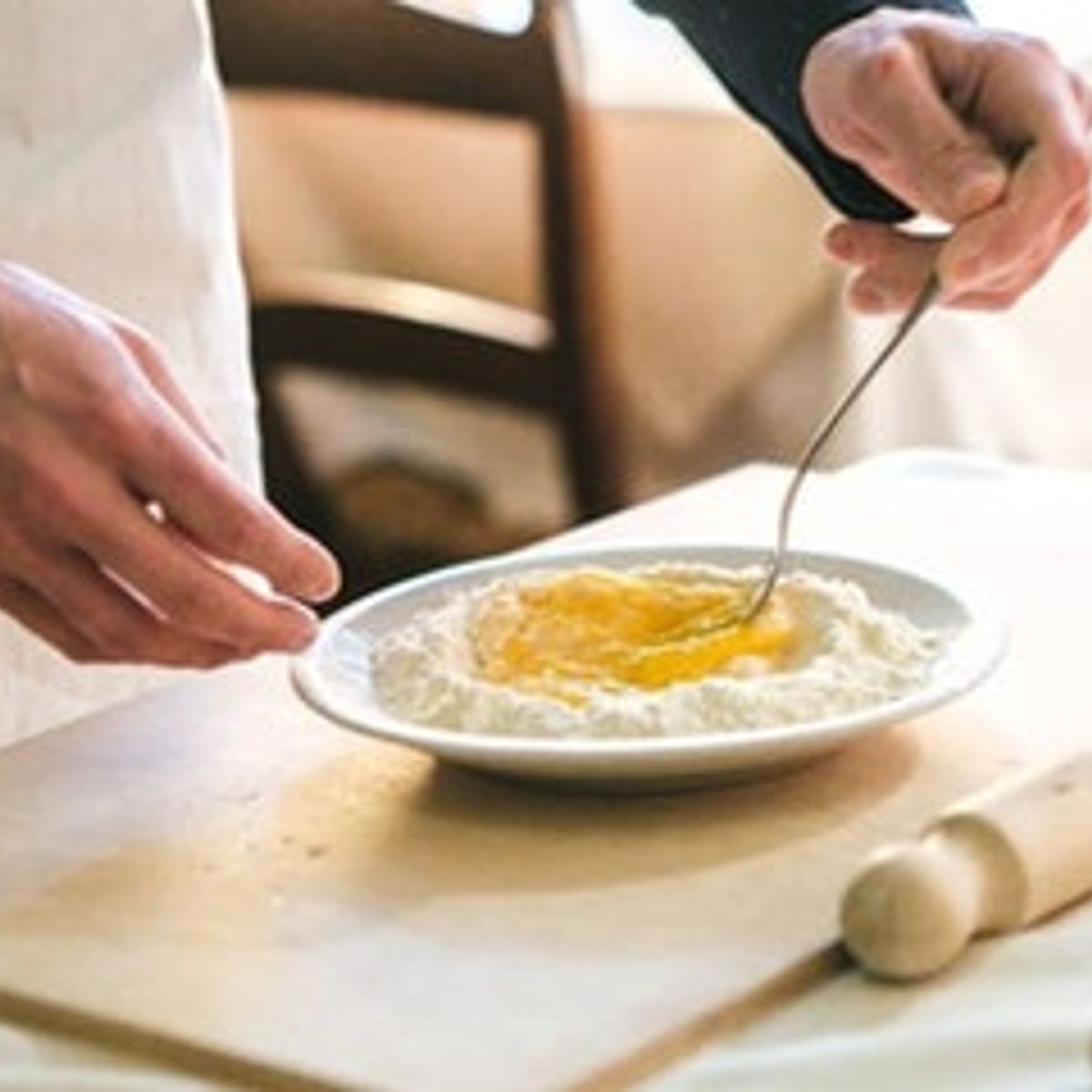 Fettuccine Making in Rome