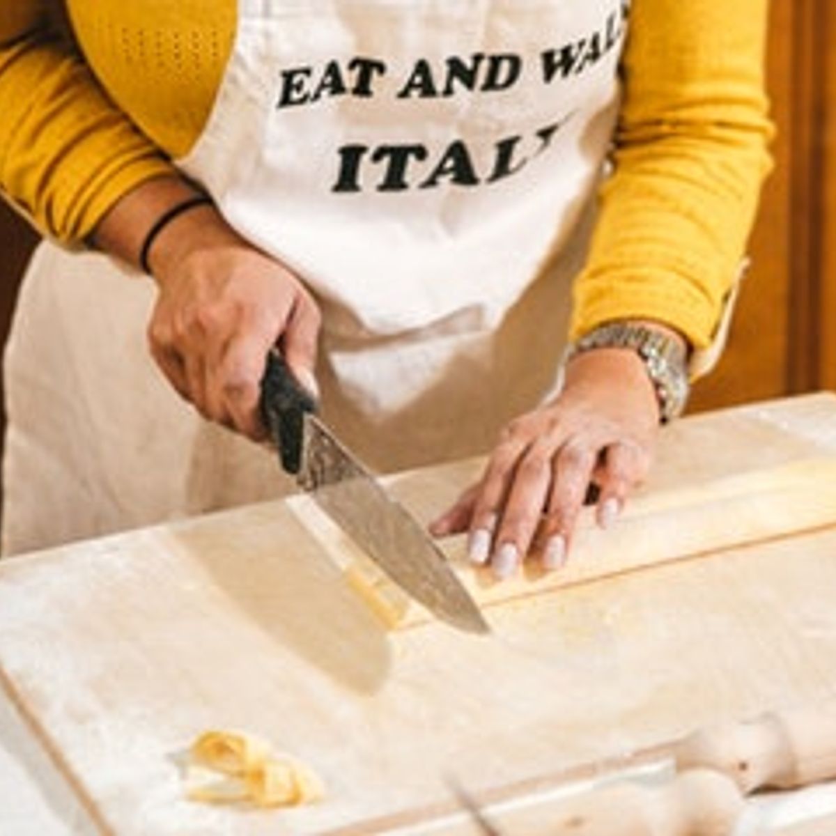 Fettuccine Making in Rome