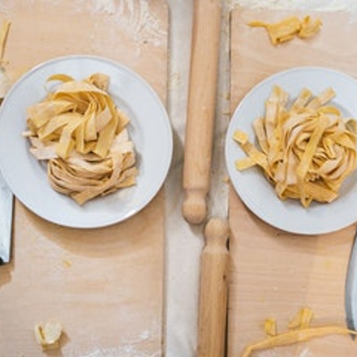 Fettuccine Making in Rome