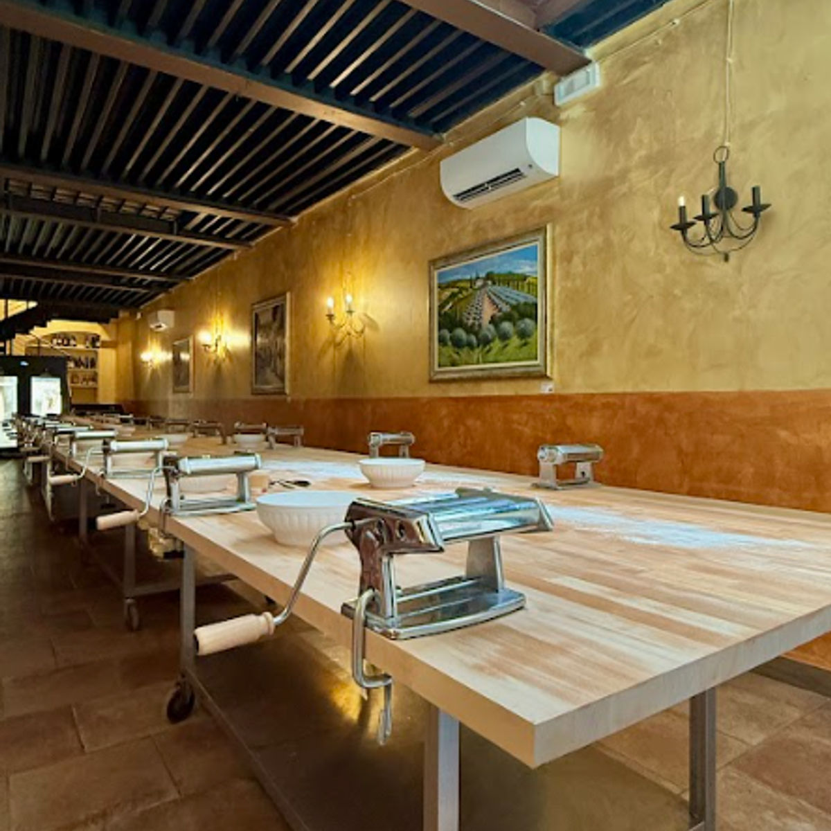Pasta & Tiramisu Cooking Class with Wine in Siena