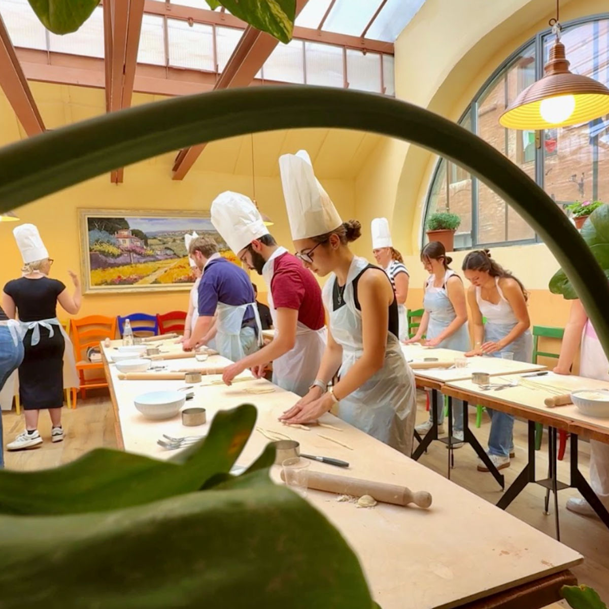 Pasta & Tiramisu Cooking Class with Wine in Siena