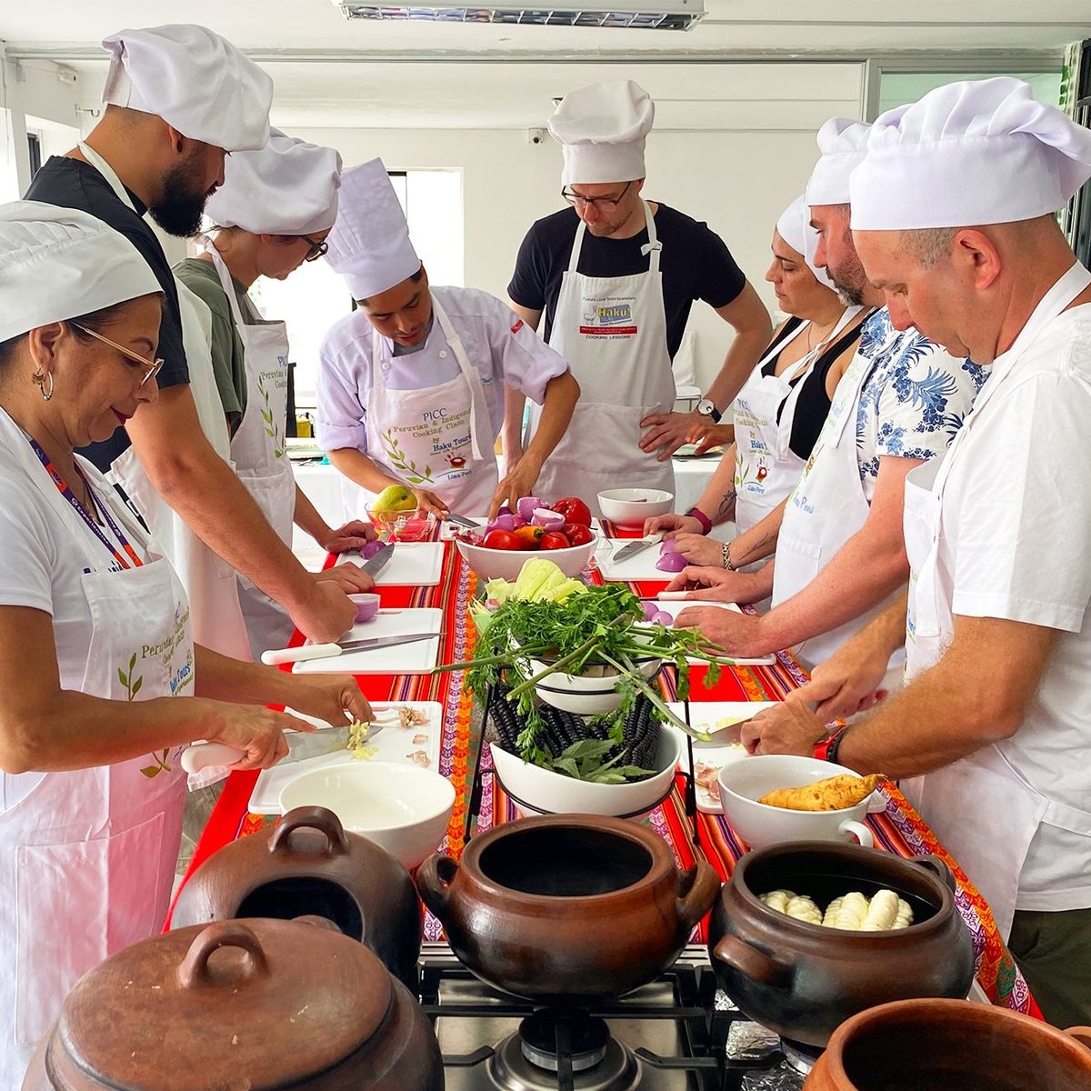 Peruvian Cooking Class & Market Tour with Exotic Fruits Experience + Airport Pickup