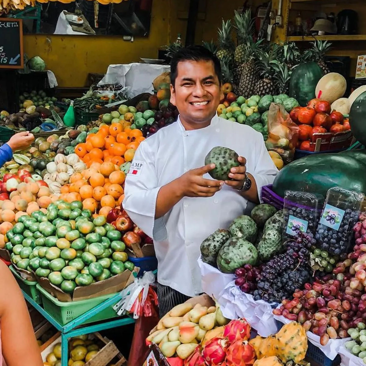 Peruvian Cooking Class & Market Tour with Exotic Fruits Experience + Airport Pickup