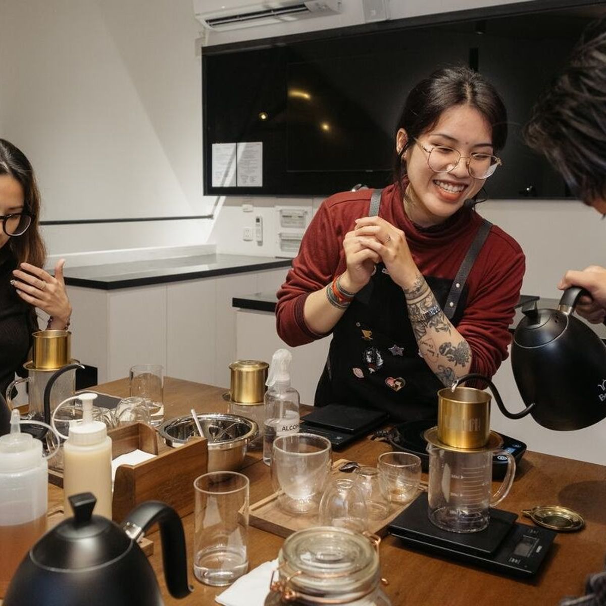 L'art du café Phin : un atelier pratique vietnamien