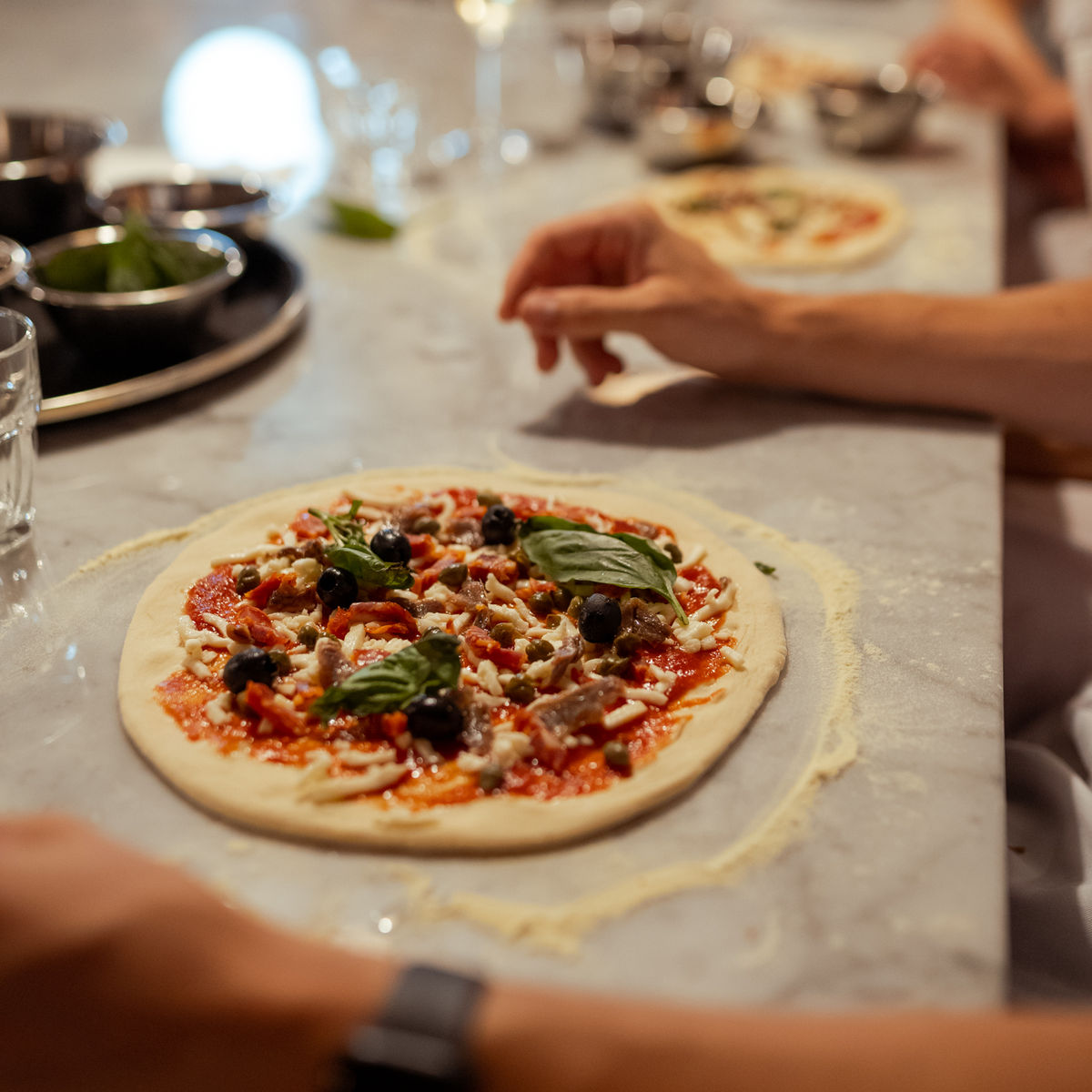 Gelato and Pizza Making Class in Palermo
