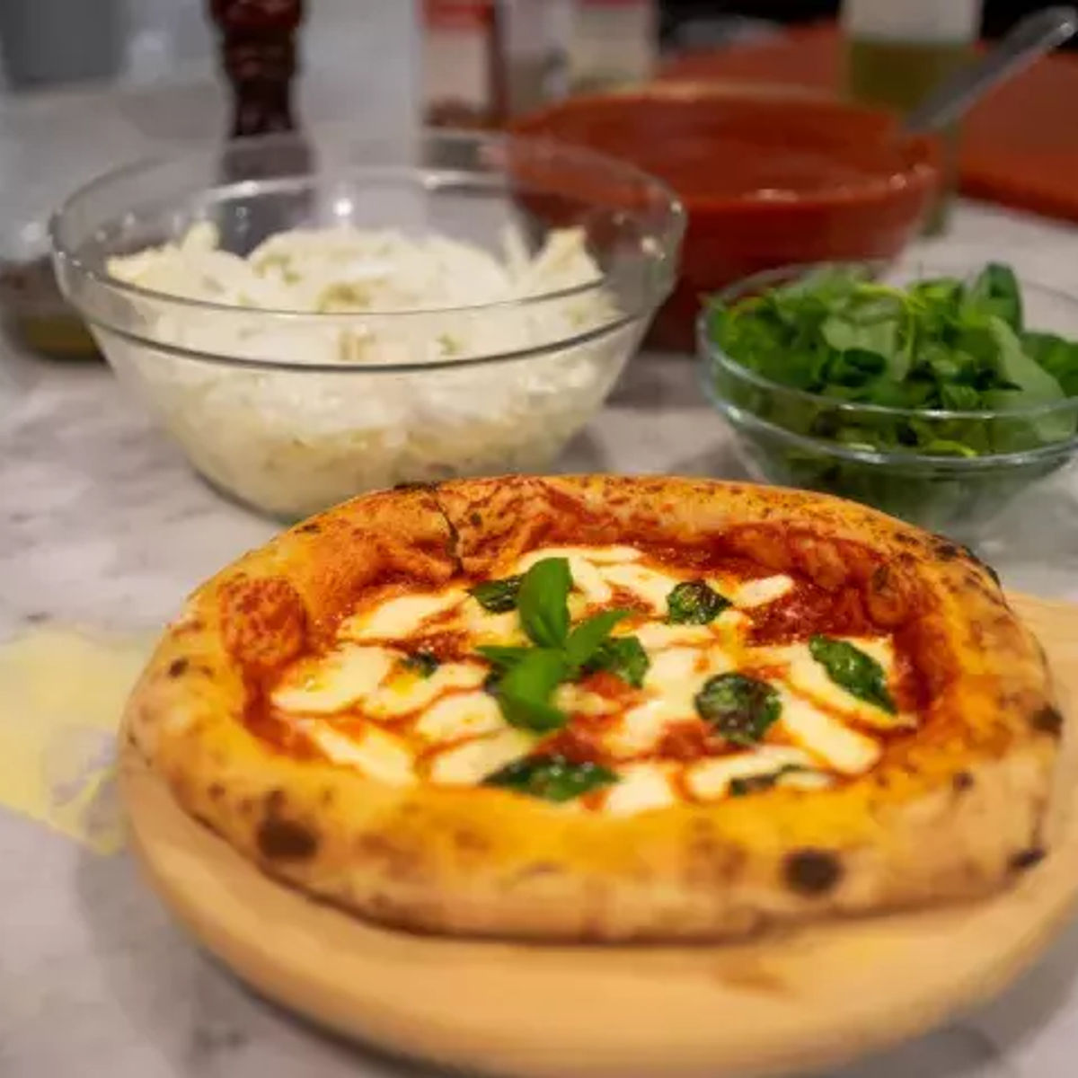 Cours de fabrication de pizzas et de glaces à Rome