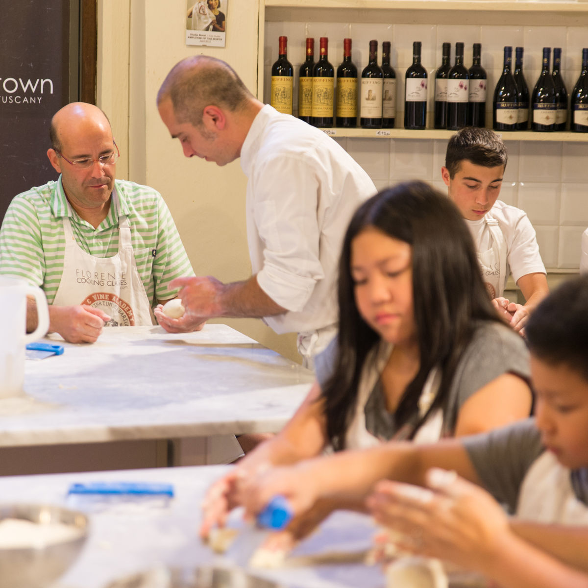 Pizza and Gelato Making - A Family Cooking Class