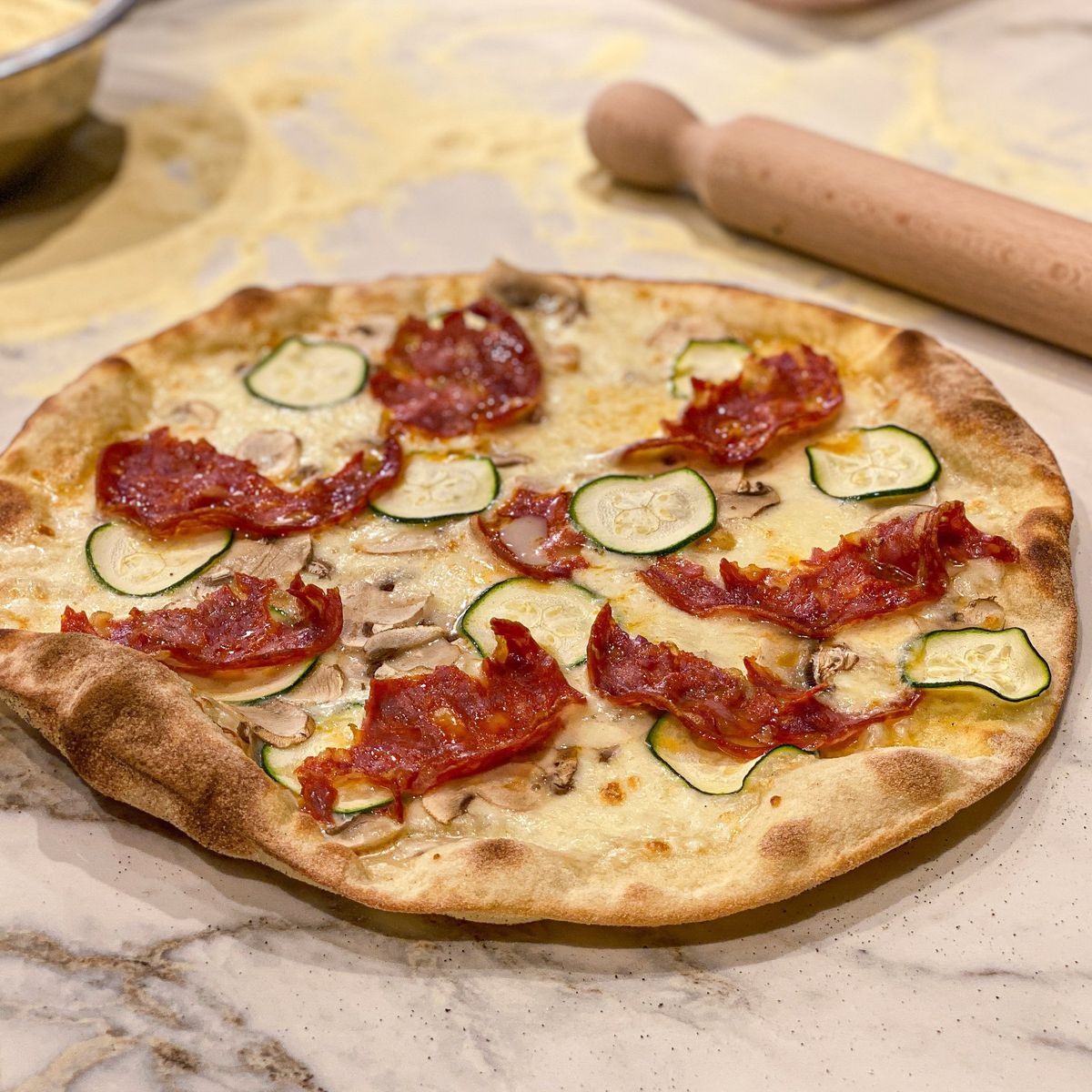 Italian Pizza, Supplì and Gelato Class with Wine by the Colosseum Rome