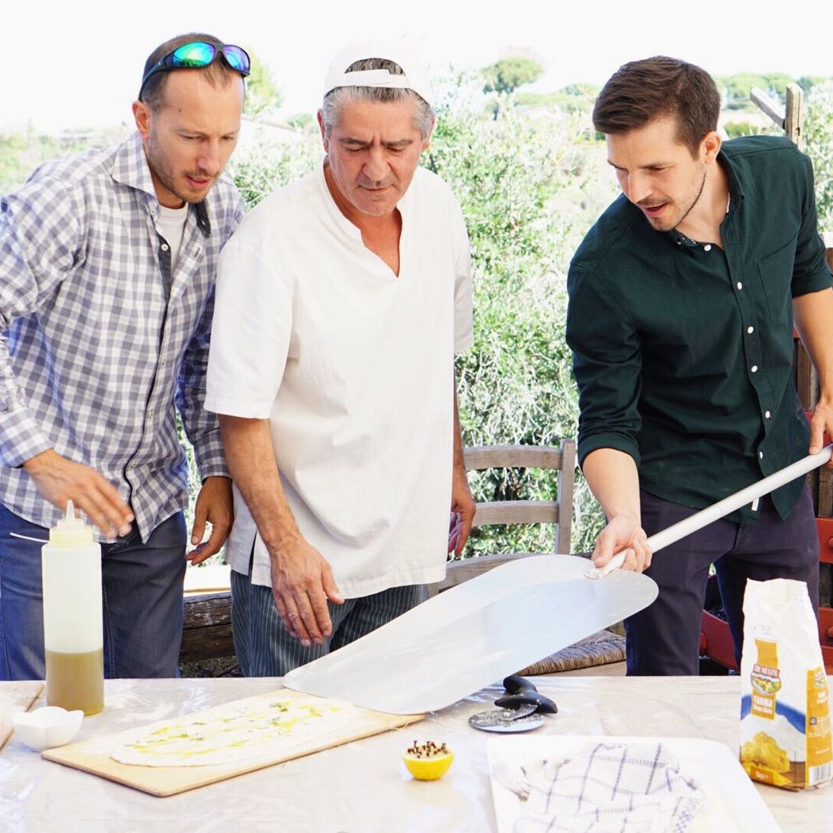 Pizza Making Class with Winery Tour & Tasting: Roman Adventure