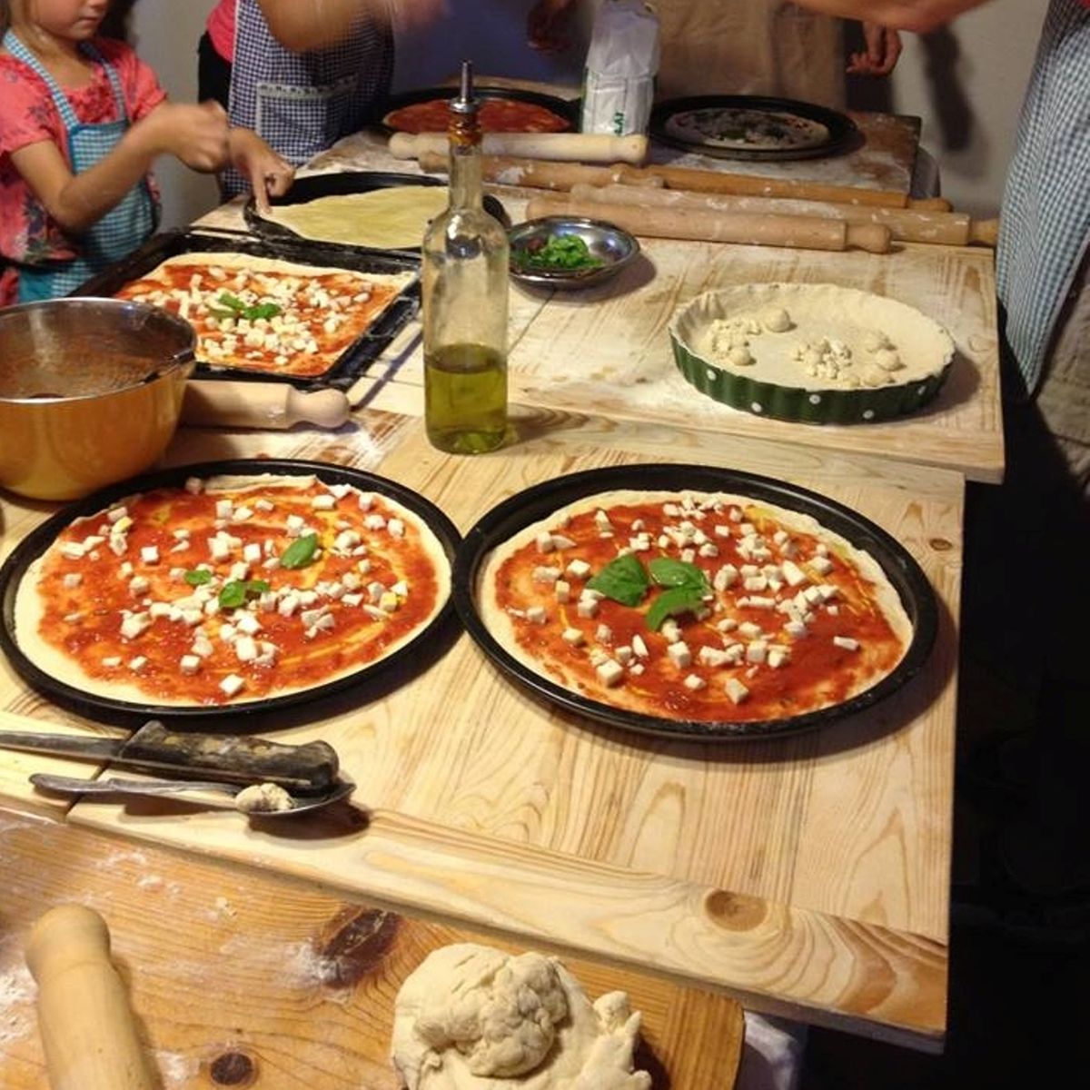 Pizza Making in Montepulciano
