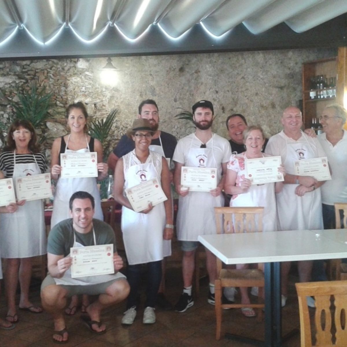 Pizza Making in Taormina