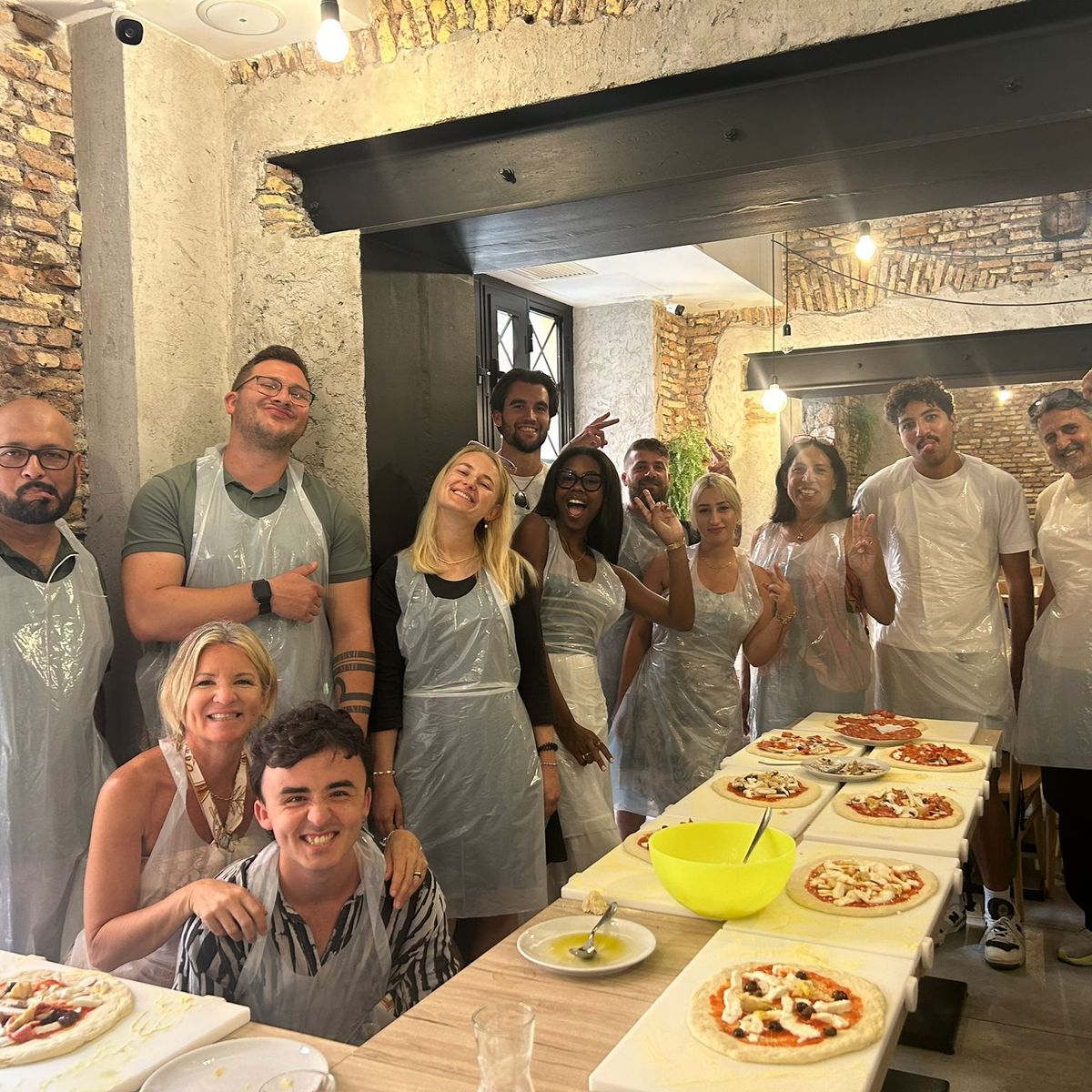 Rome Pizza & Tiramisu Workshop with Free-Flowing Fine Wine