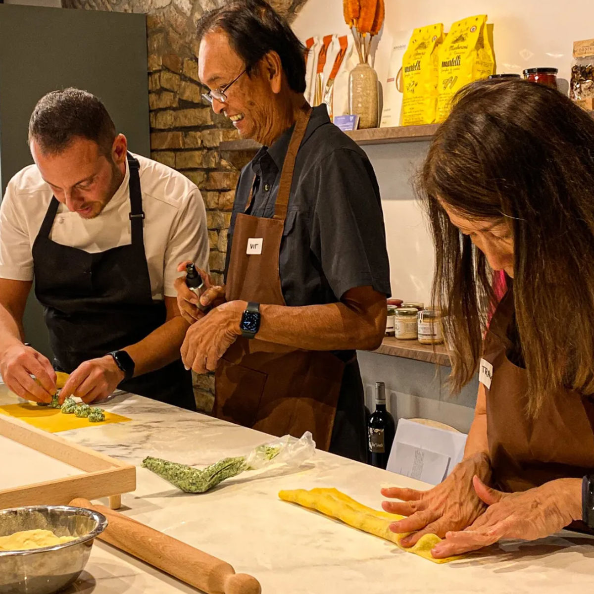 Premium Private Pasta, Ravioli & Tiramisu Cooking Experience near the Colosseum (Up to 10 Guests)