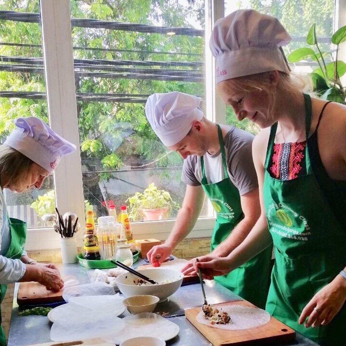 Private Class by Emam Hanoi Cooking Class "Cook by Hand- Taste by heart"