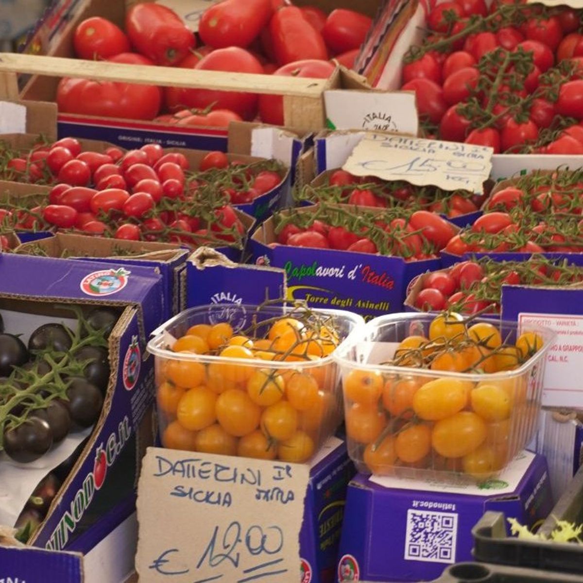 Cours de cuisine privé à Rome avec shopping au marché fermier