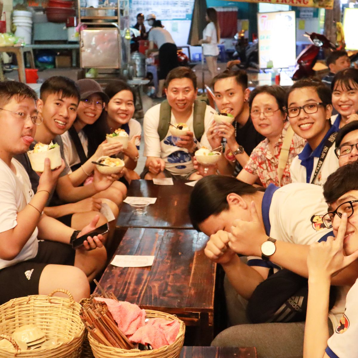 Private Motorbike Food Tour By Night