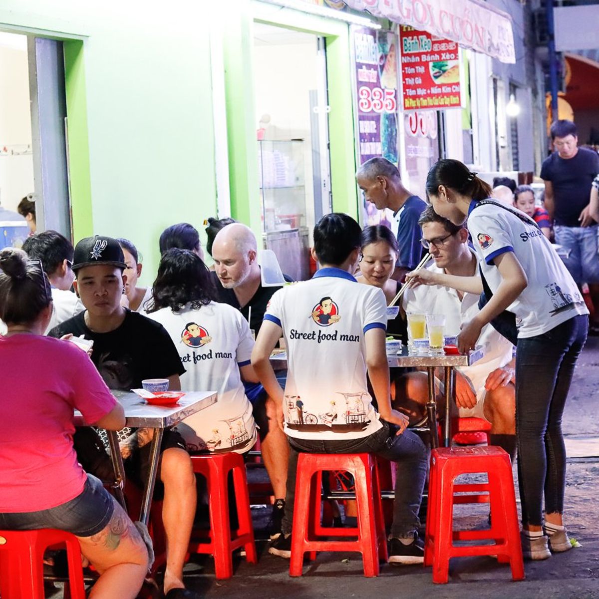 Private Motorbike Food Tour By Night