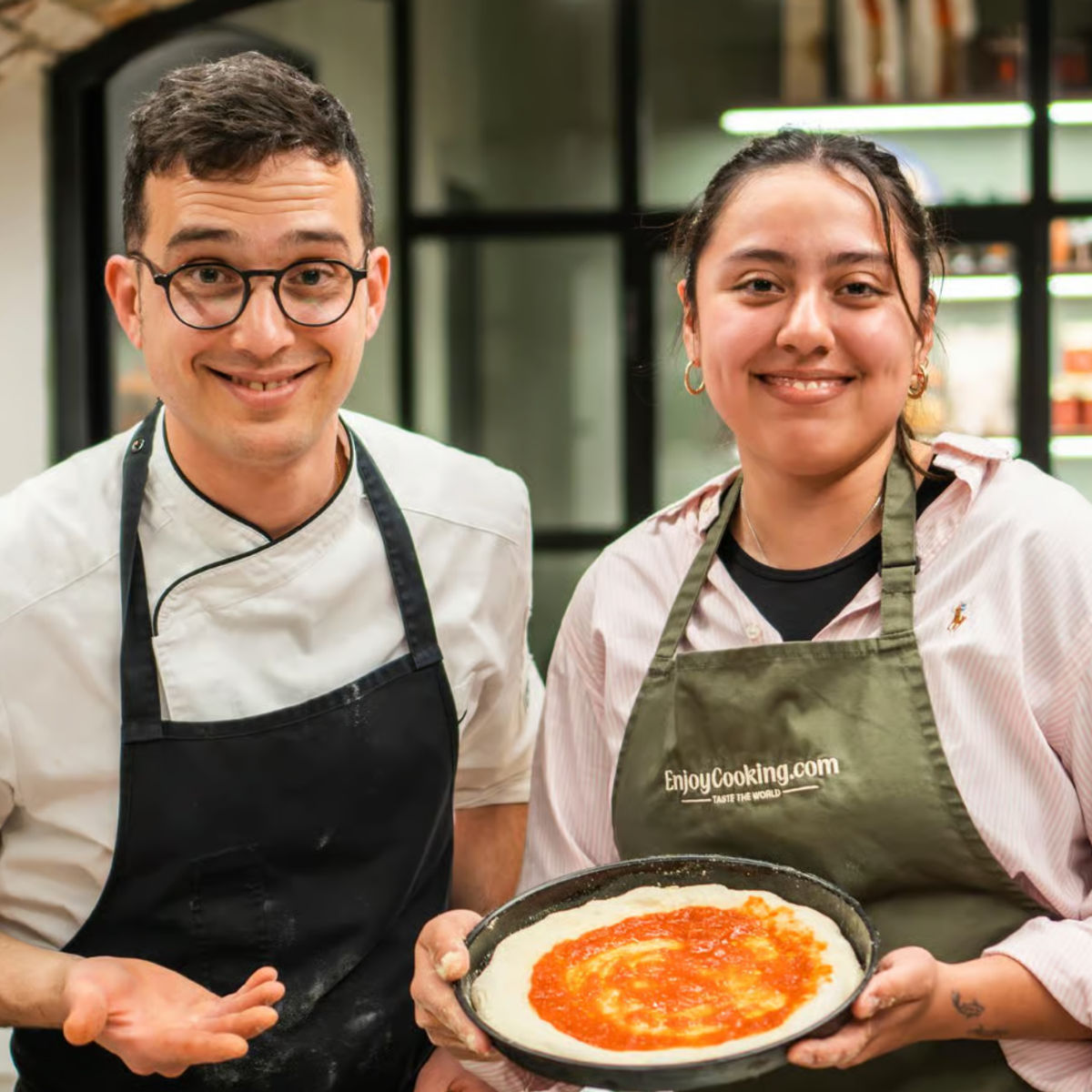 Private Roman Pizza, Supplì & Gelato-Making Experience with Wine Near the Colosseum (Up to 10 Guests)