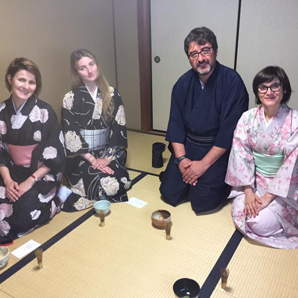 Private Tea Ceremony with Kimono and Ikebana (Flower Art) near Golden Pavilion