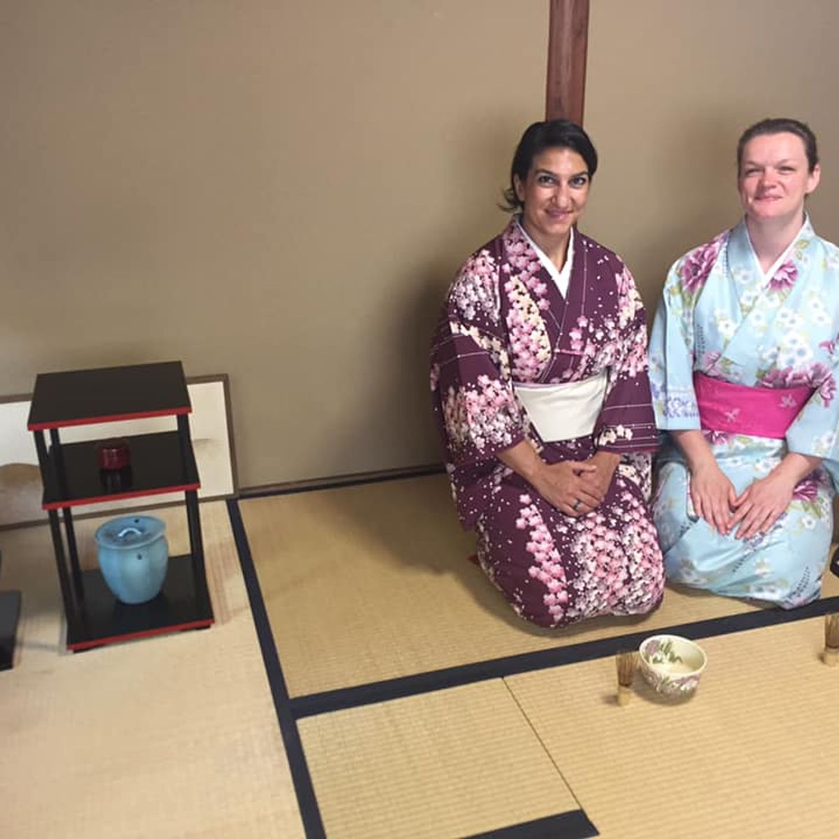 Private Tea Ceremony with Kimono and Ikebana (Flower Art) near Golden Pavilion