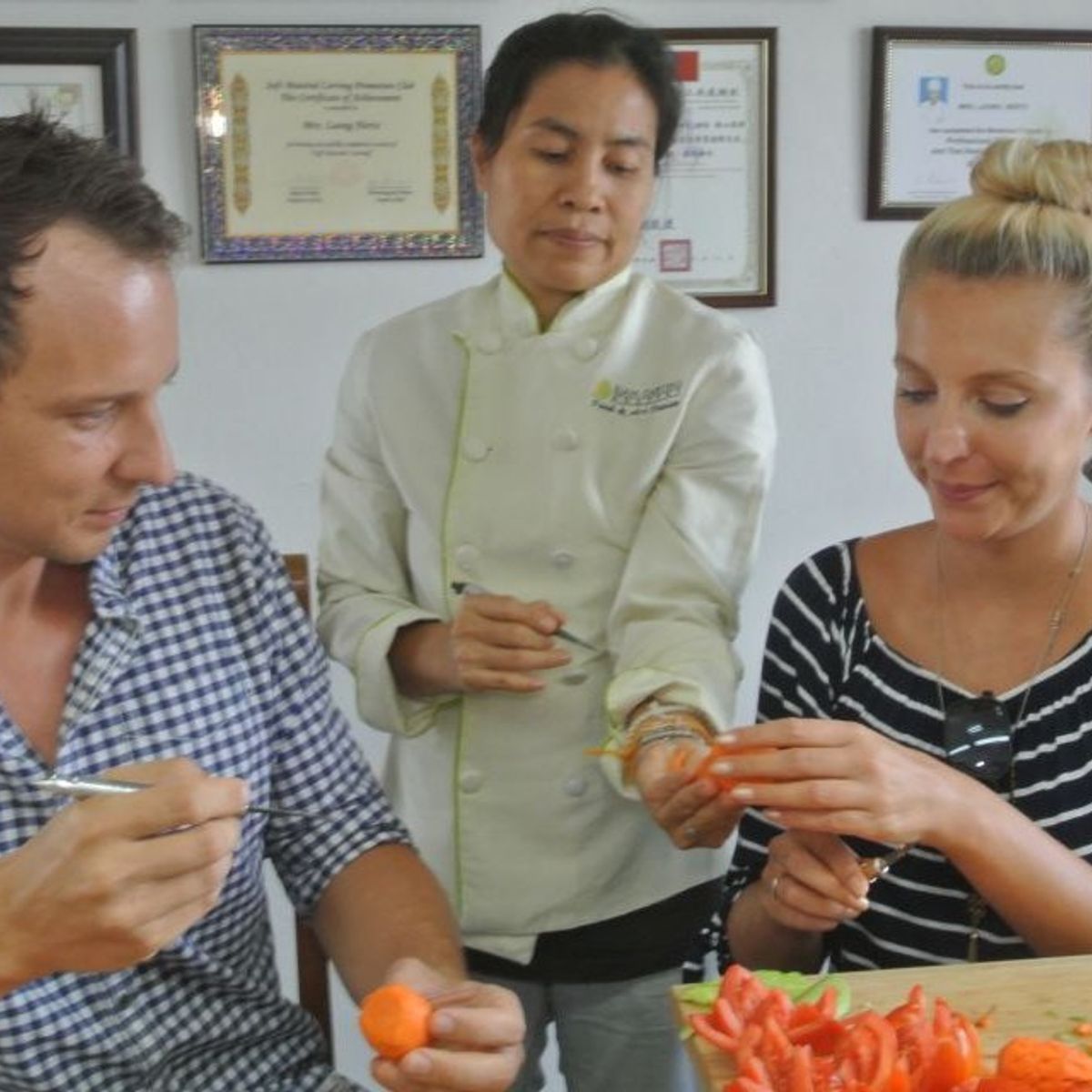 Professional Thai Fruit and Vegetable Carving Half Day Class