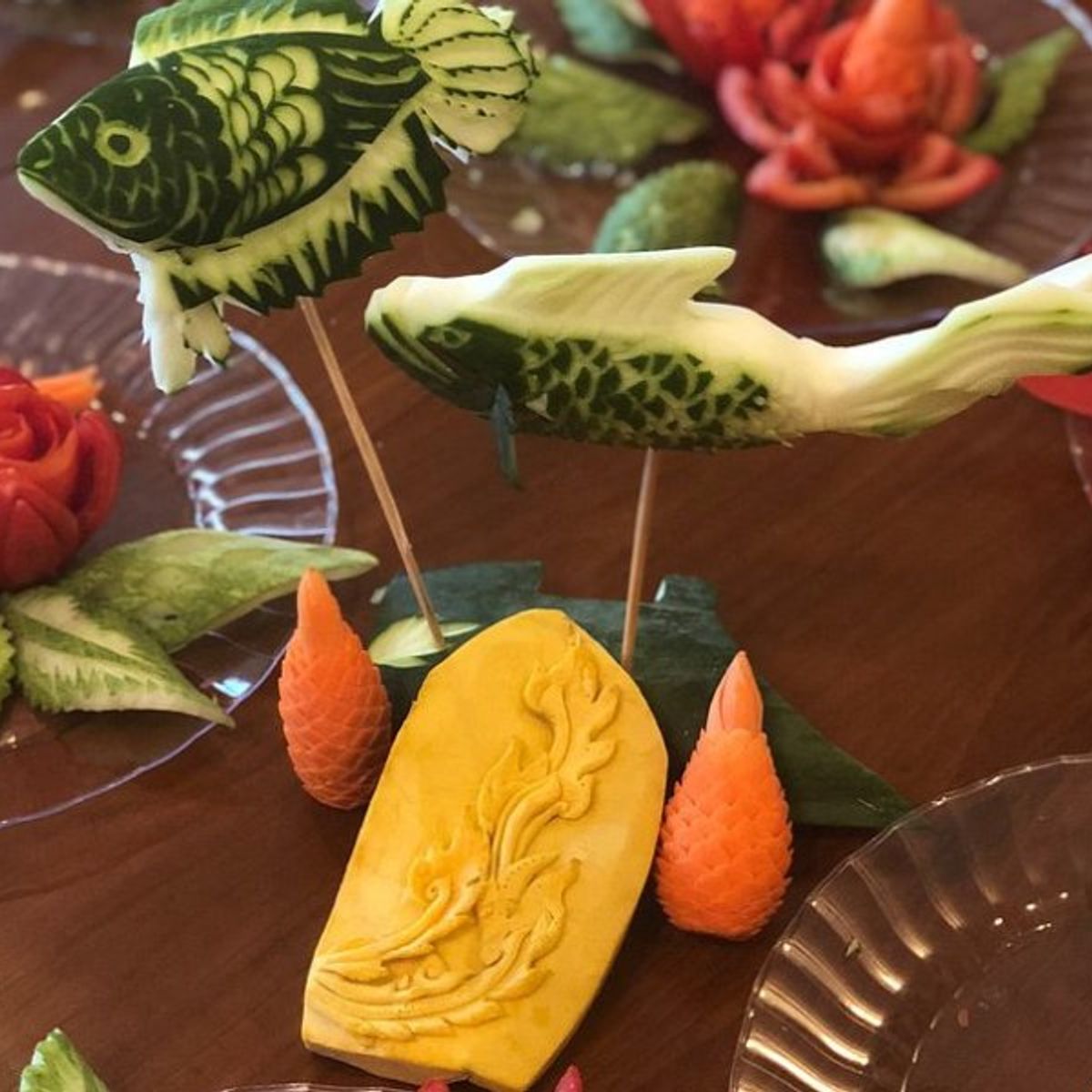 Professional Thai Fruit and Vegetable Carving Half Day Class
