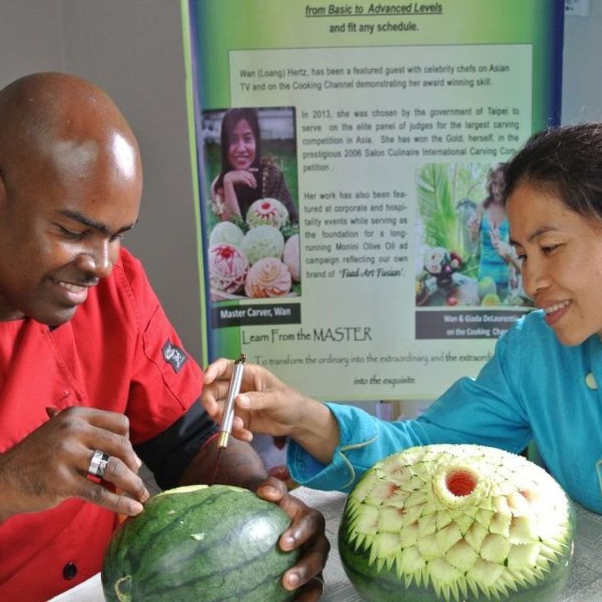 Professional Thai Fruit and Vegetable Carving Half Day Class