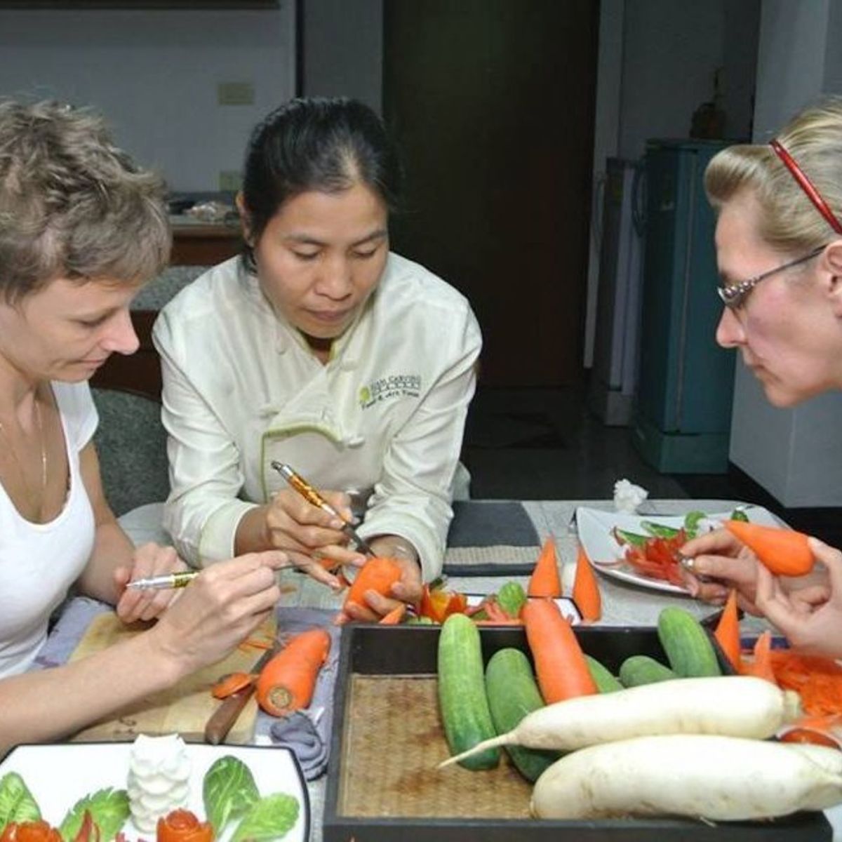 Professional Thai Fruit and Vegetable Carving Half Day Class