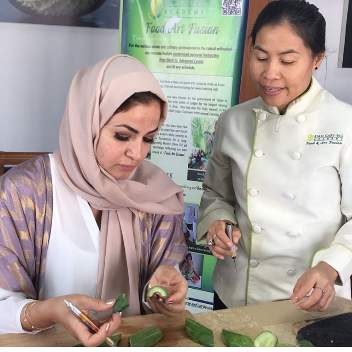 Professional Thai Fruit and Vegetable Carving Half Day Class