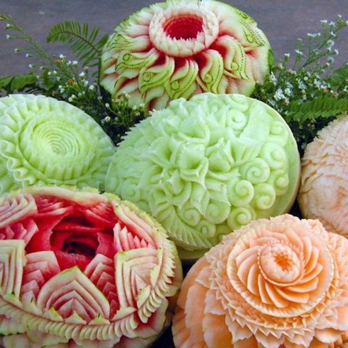 Professional Thai Fruit and Vegetable Carving Half Day Class