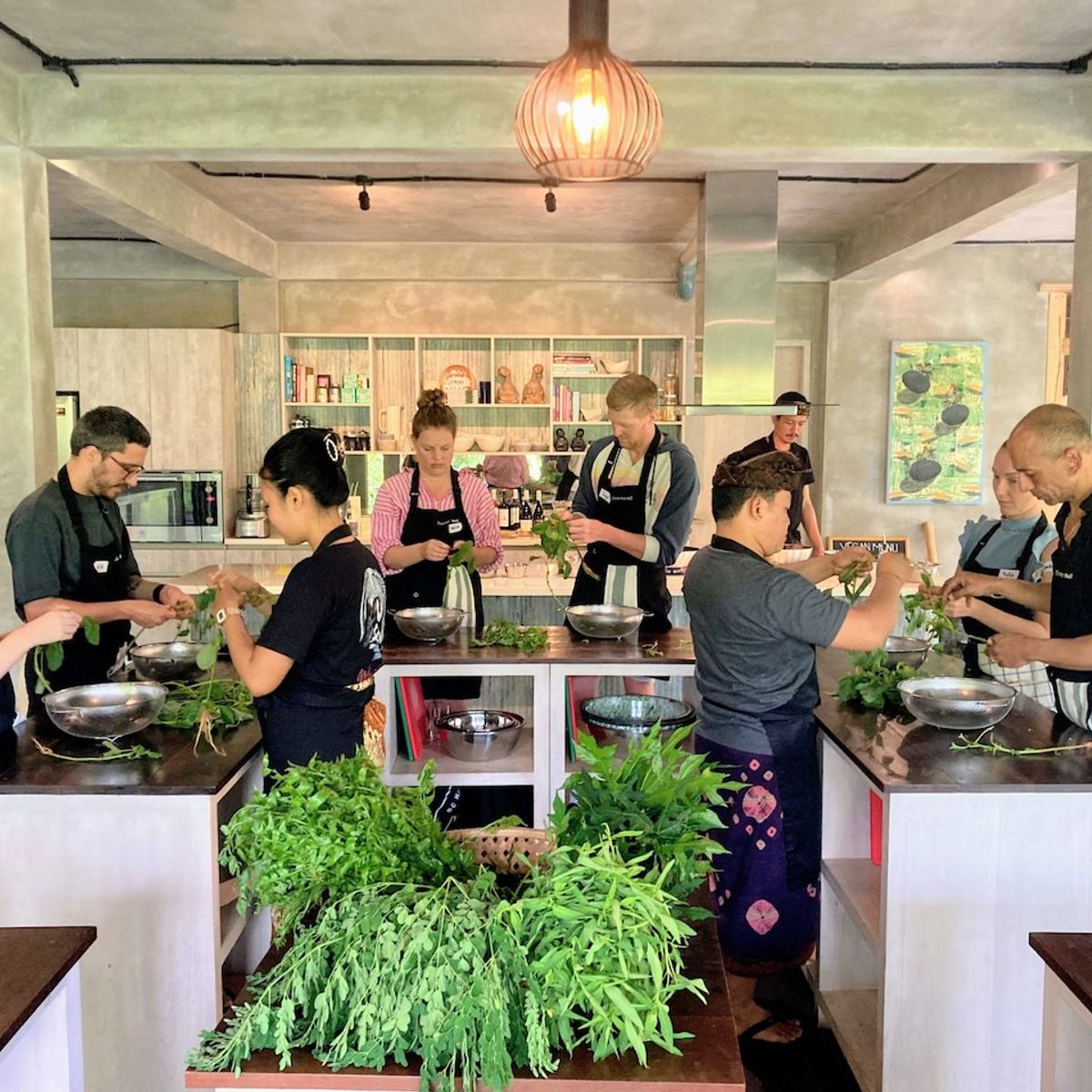 Pure Plant-Based Vegan Balinese Cooking Class in Organic Garden - 8 Course Feast