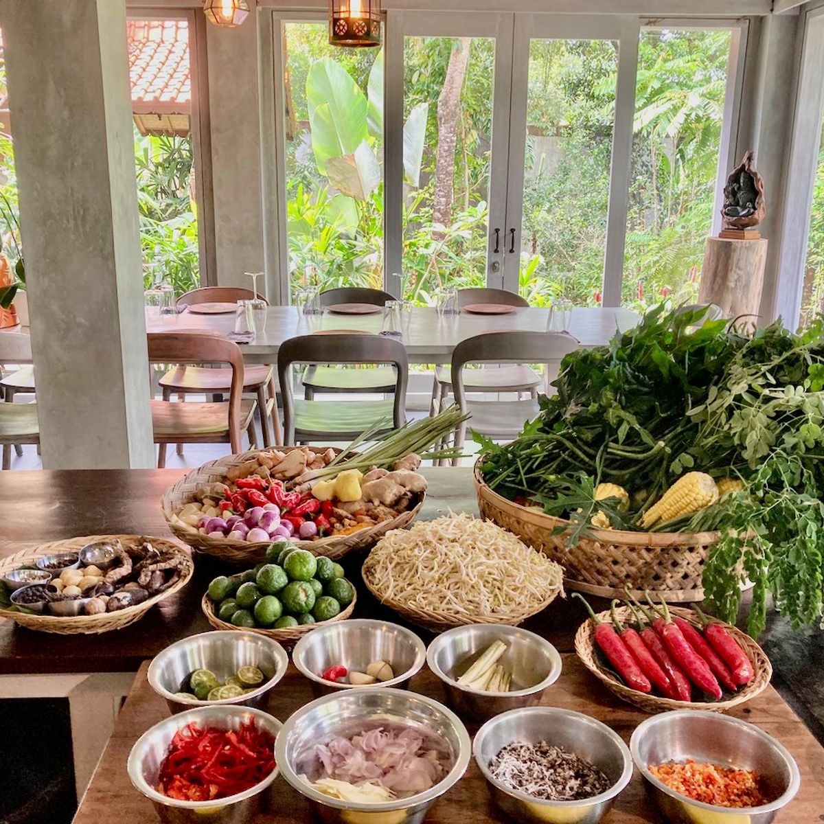 Pure Plant-Based Vegan Balinese Cooking Class in Organic Garden - 8 Course Feast
